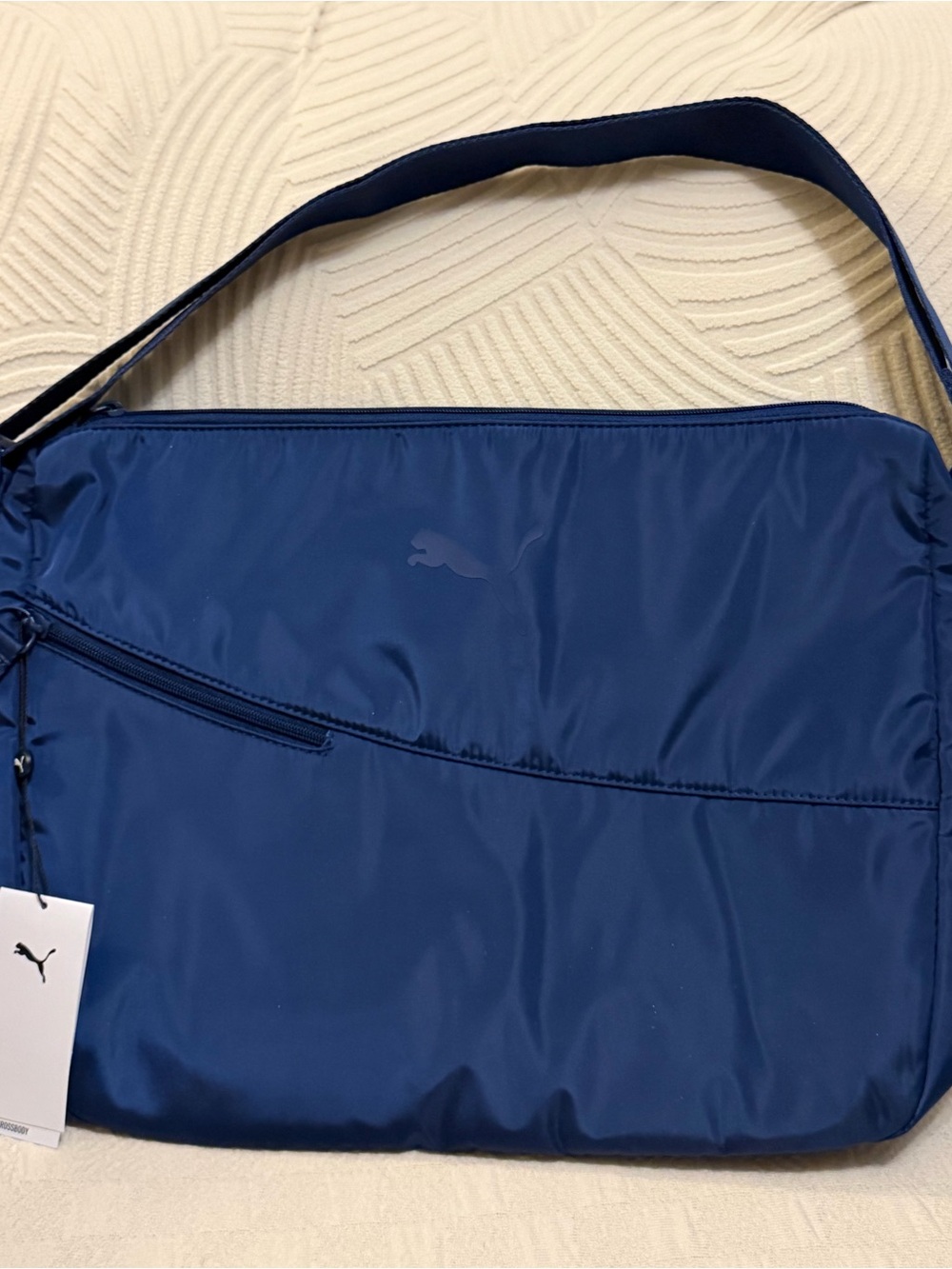 Puma Navy Blue crossbody Bag – Solid Crossbody
